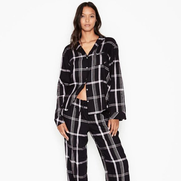 Victoria's Secret Other - Victoria's Secret - Cotton Flannel Pajama Set